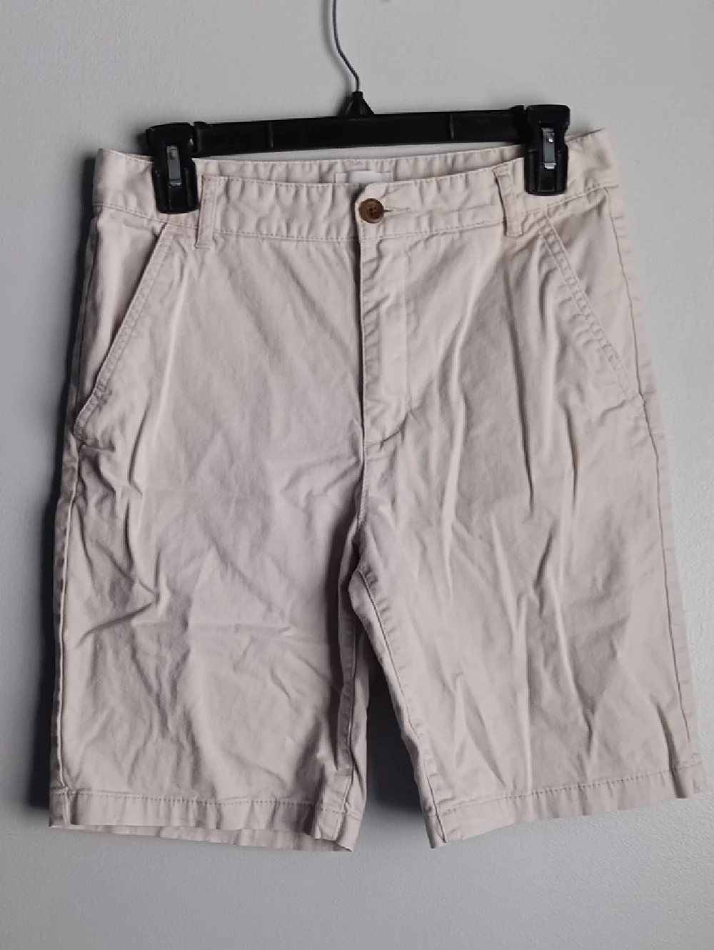 Old Navy Off White Cotton Shorts